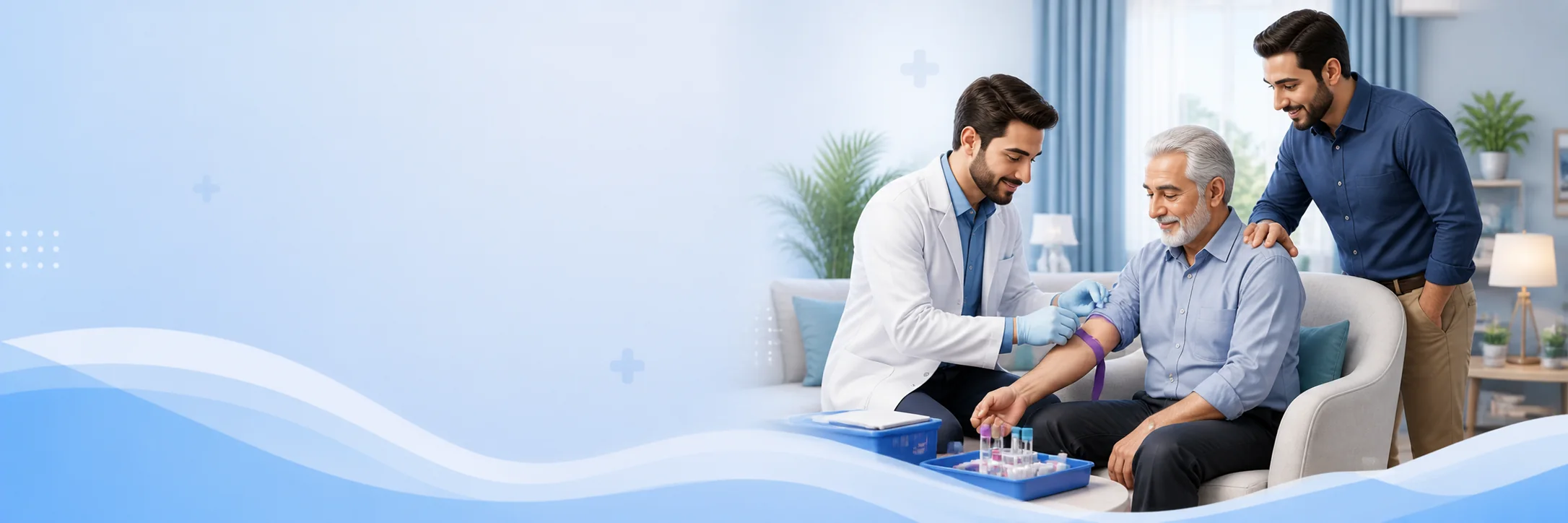 نمونه‌گیری رایگان آزمایشگاه ارشیا در منزل در مشهد
